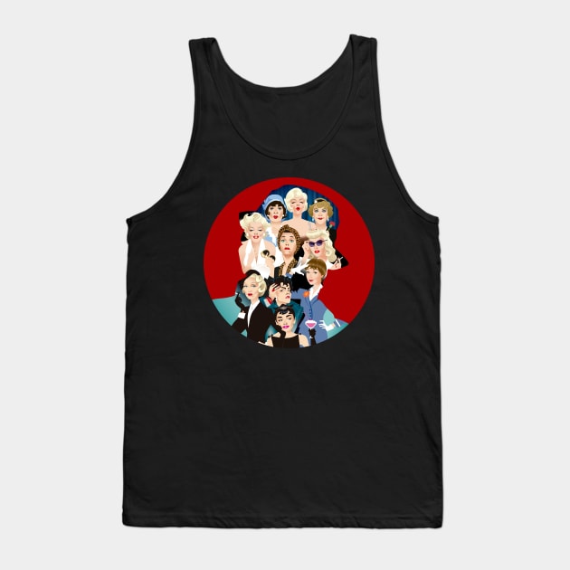 Wilder Ladies Tank Top by AlejandroMogolloArt